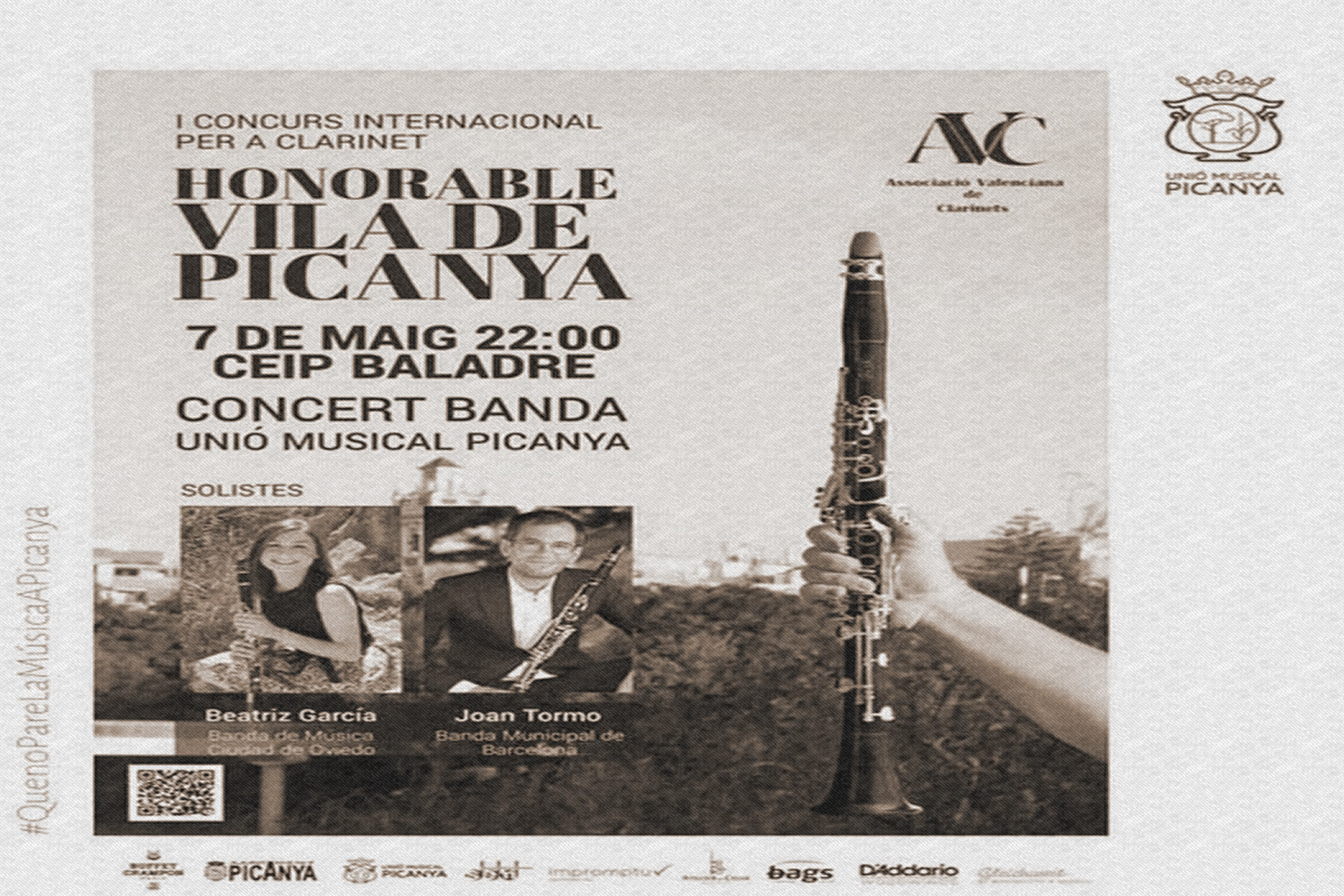 Concurso Internacional de Clarinete de Picanya 2022